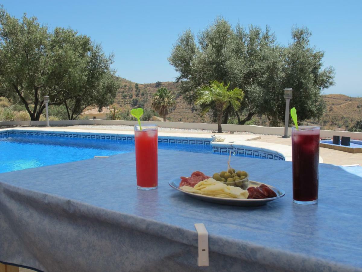 Villa Camakini With Heated Pool And Sea View Аренас Экстерьер фото
